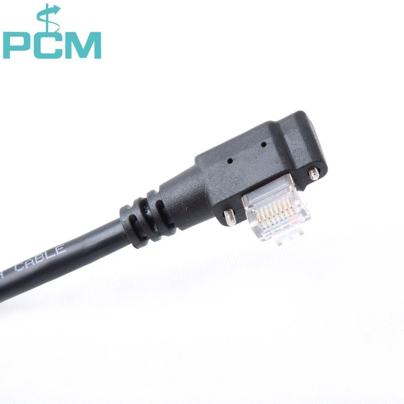 GigE Cable High Flex RJ45 Vertical Right Exit W/Recessed Screws we are a manufacturer of GigE Cable High Flex RJ45 Vertical Right Exit W/Recessed Screws