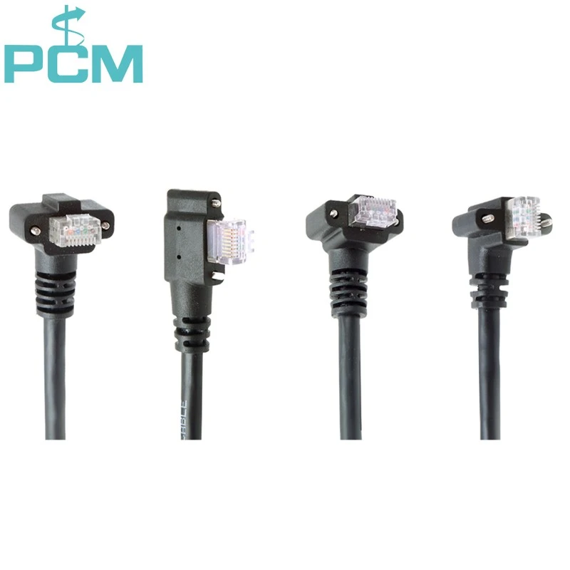 GigE Cable High Flex RJ45 Vertical Right Exit W/Recessed Screws we are a manufacturer of GigE Cable High Flex RJ45 Vertical Right Exit W/Recessed Screws