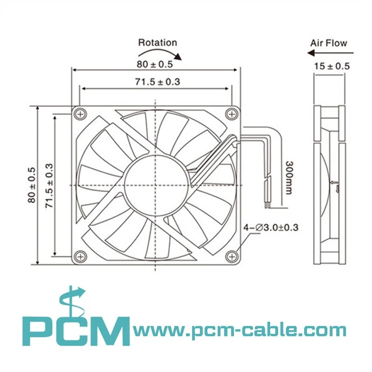 12V Brushless Cooling Fan