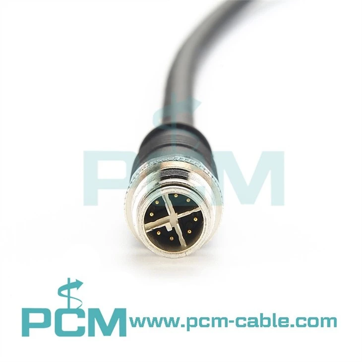 M12 8pin X code MF 8