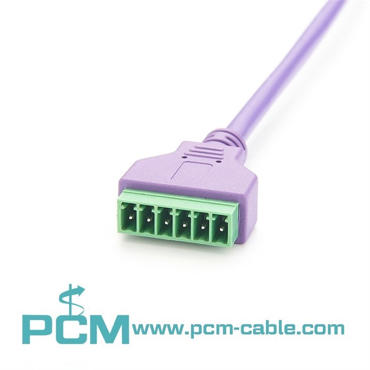 RJ45 To Screw Terminal 6 Pin Cable