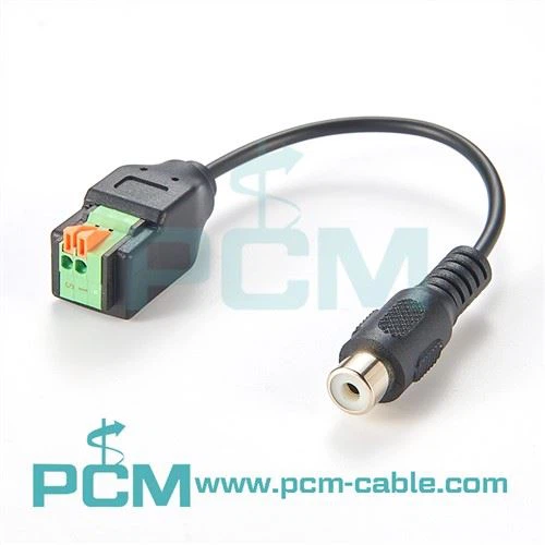 Adapter RCA v priključni blok