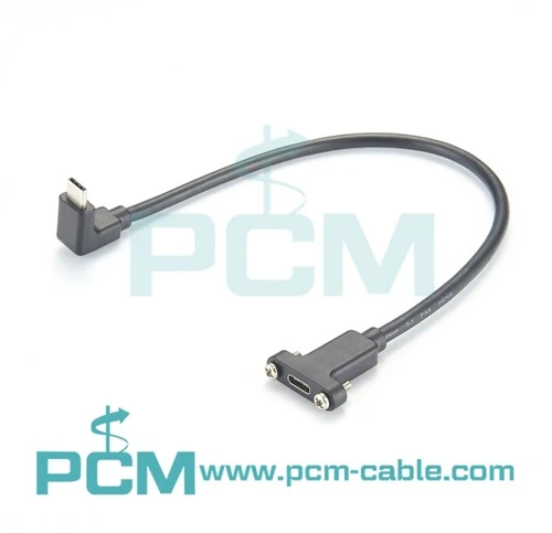 USB3.1 Tip C za montažo kabla navzgor