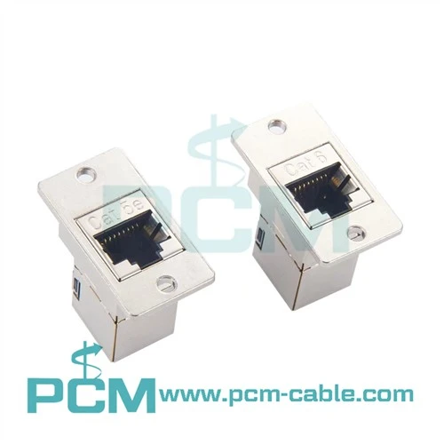 Cat6 RJ45 spojnik oklopljen RJ45 panelni nosilec