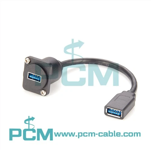 Kabel USB 3.0 za napajanje skozi ohišje velikosti D