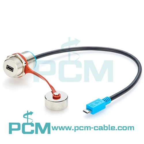 Micro-USB zaščiten vodoodporen kabel IP67