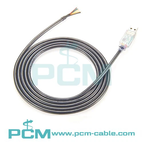 Kabel USB v UART s signali UART ravni RS232