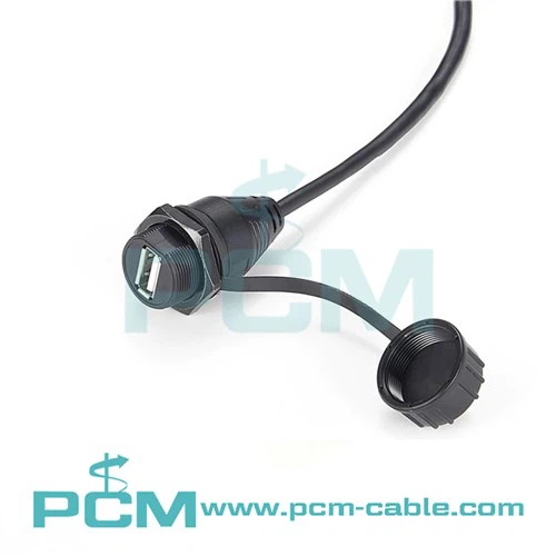 Vodoodporen kabel USB 2.0 Ženski priključek tipa A z oceno IP67