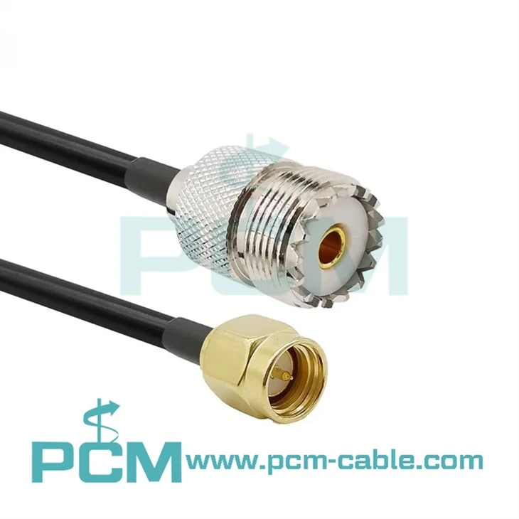 UHF na SMA kabel