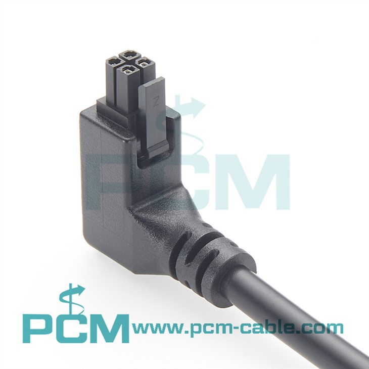 micro-fit 3.0 vertical exit power harness with molded connectors