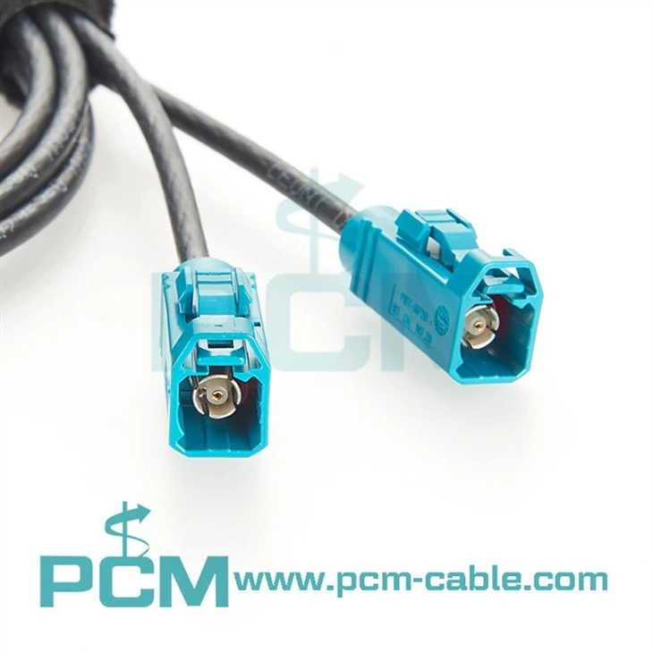 High Frequency Mini Fakra to 2× Fakra Cable  Car Camera & Radar