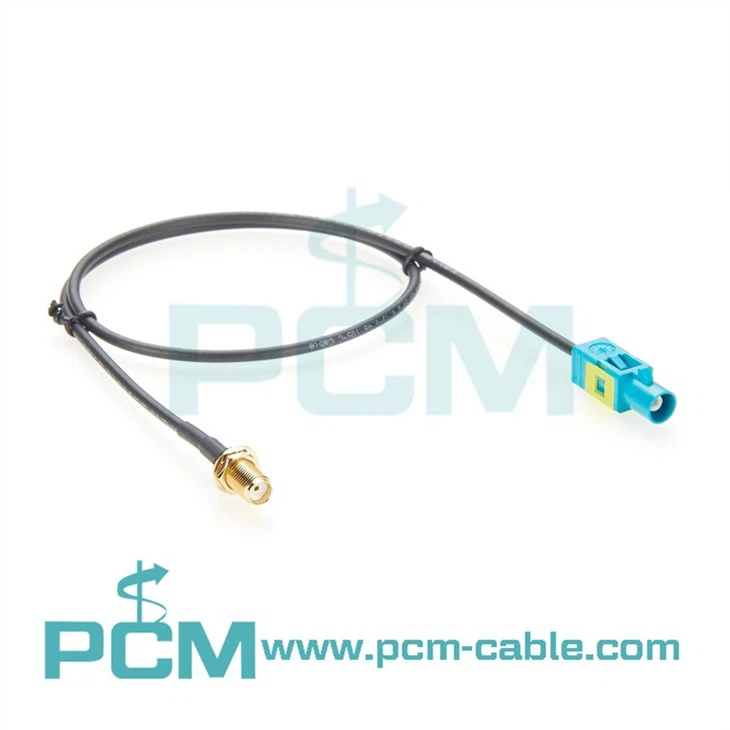 Antenna Adapter Cable Fakra Male to SMA female for GSM GPS DAB