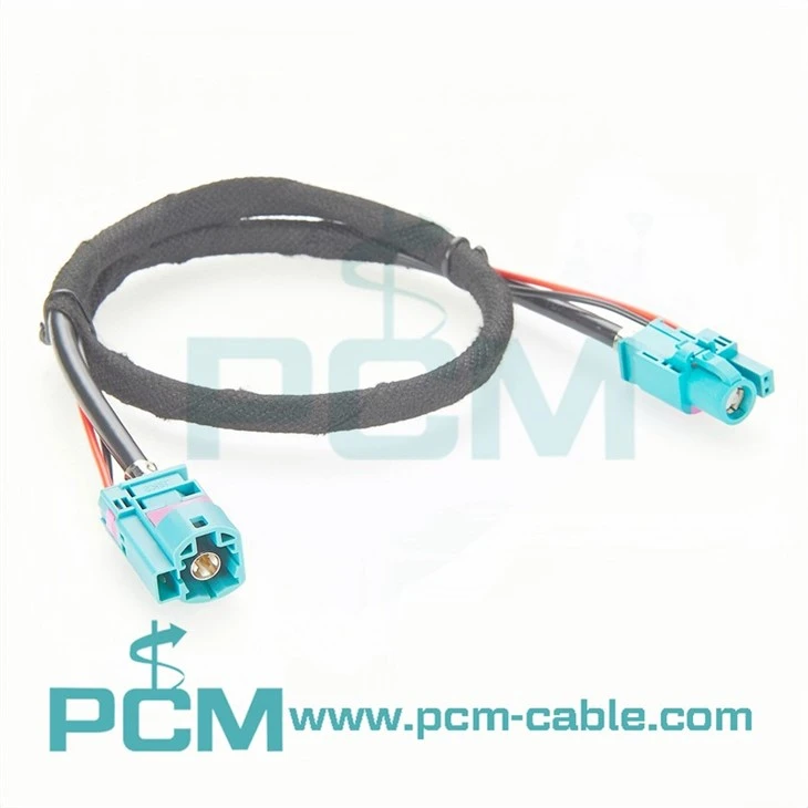 LVDS Coaxial HSD Cable Assembly 4+2 Pin Connector For Converter Extension HSD Video Data Cable for Car