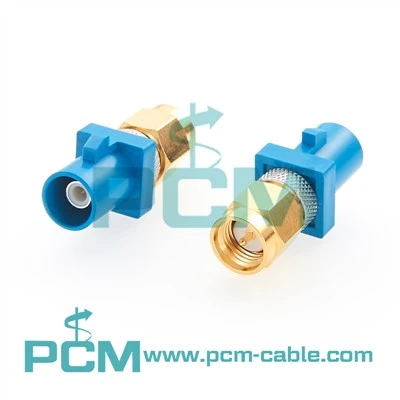 RF adapter Fakra Plug to SMA Plug