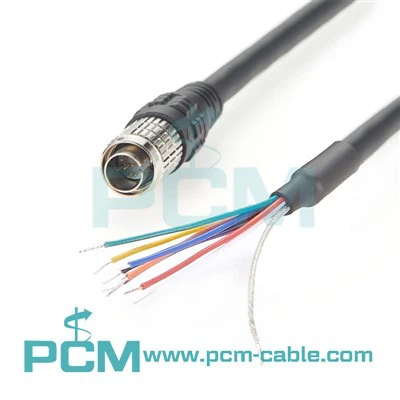 High Flex 8 PIN Hirose moški HR 25-7 tp -8} p sprožilec moči I/O kabel za industrijske kamere