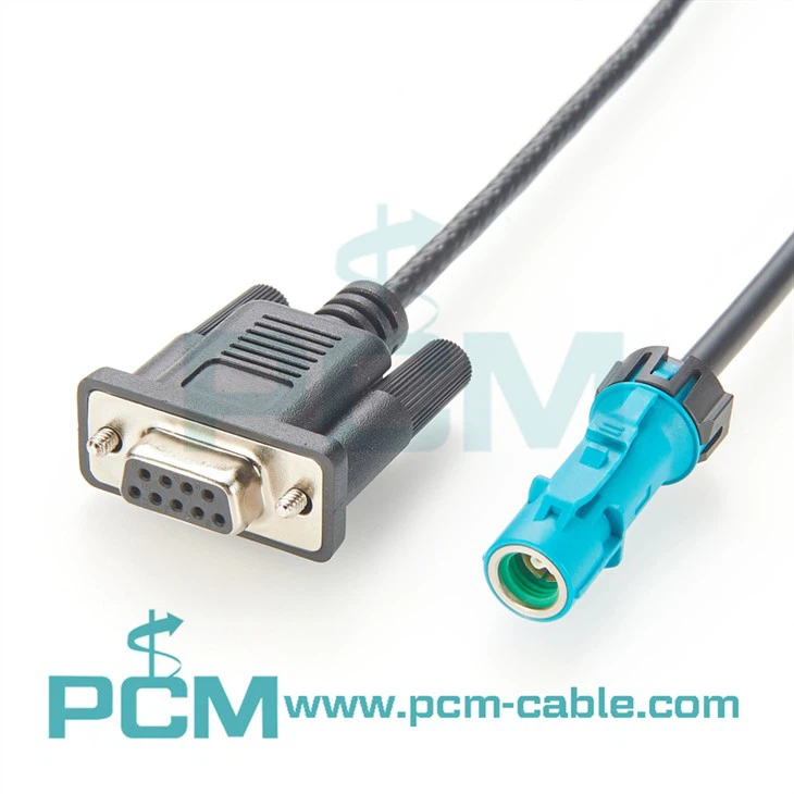 Vodoodporni kabelski sklop HSD do D-Sub9 za vmesnike Ethernet Ethernet